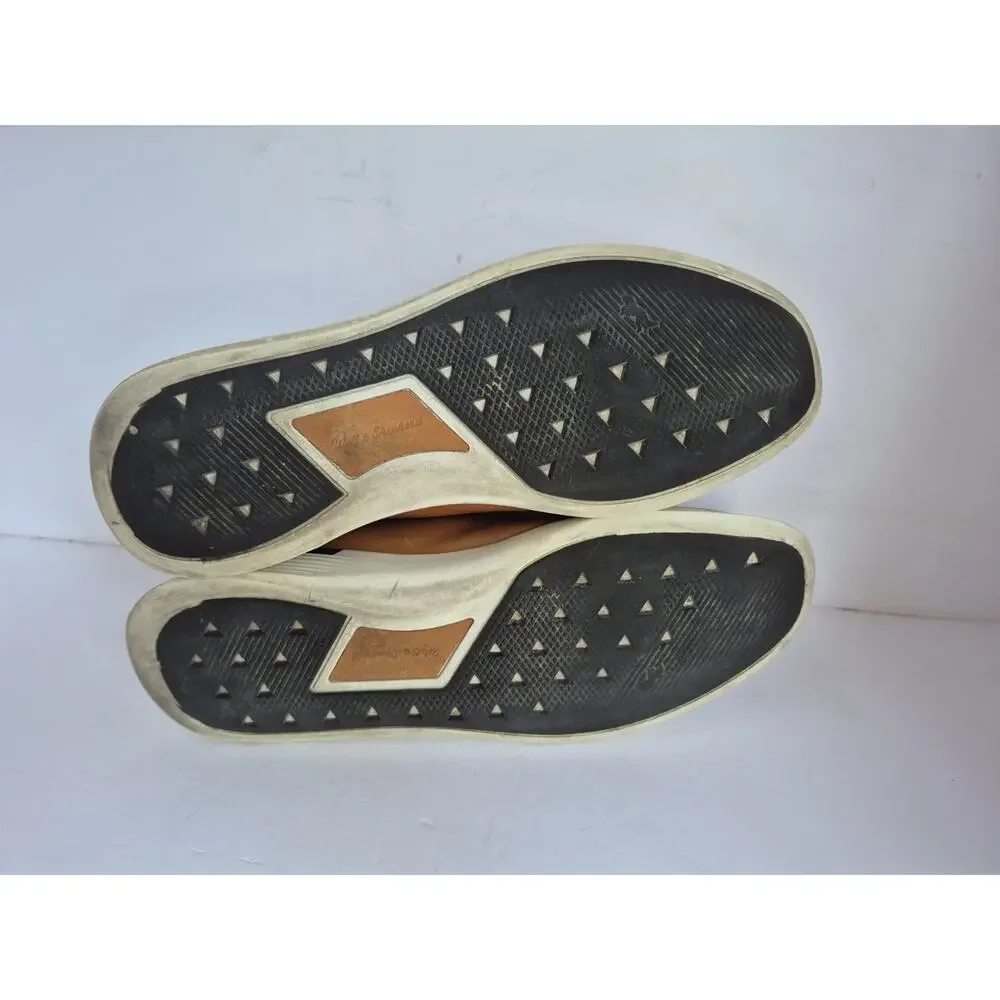 Wolf & Shepherd Crossover Longwing Leather Honey White Shoes Men’s Size 10 M